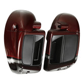 HR3 Black Forest & Wineberry Vented Lower Fairing Kit With 6.5" Speaker Pods For Harley Touring models 2014-2024